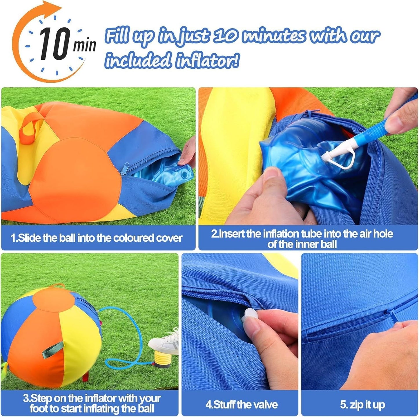 Calming Jumbo Ball for High-Energy Dogs