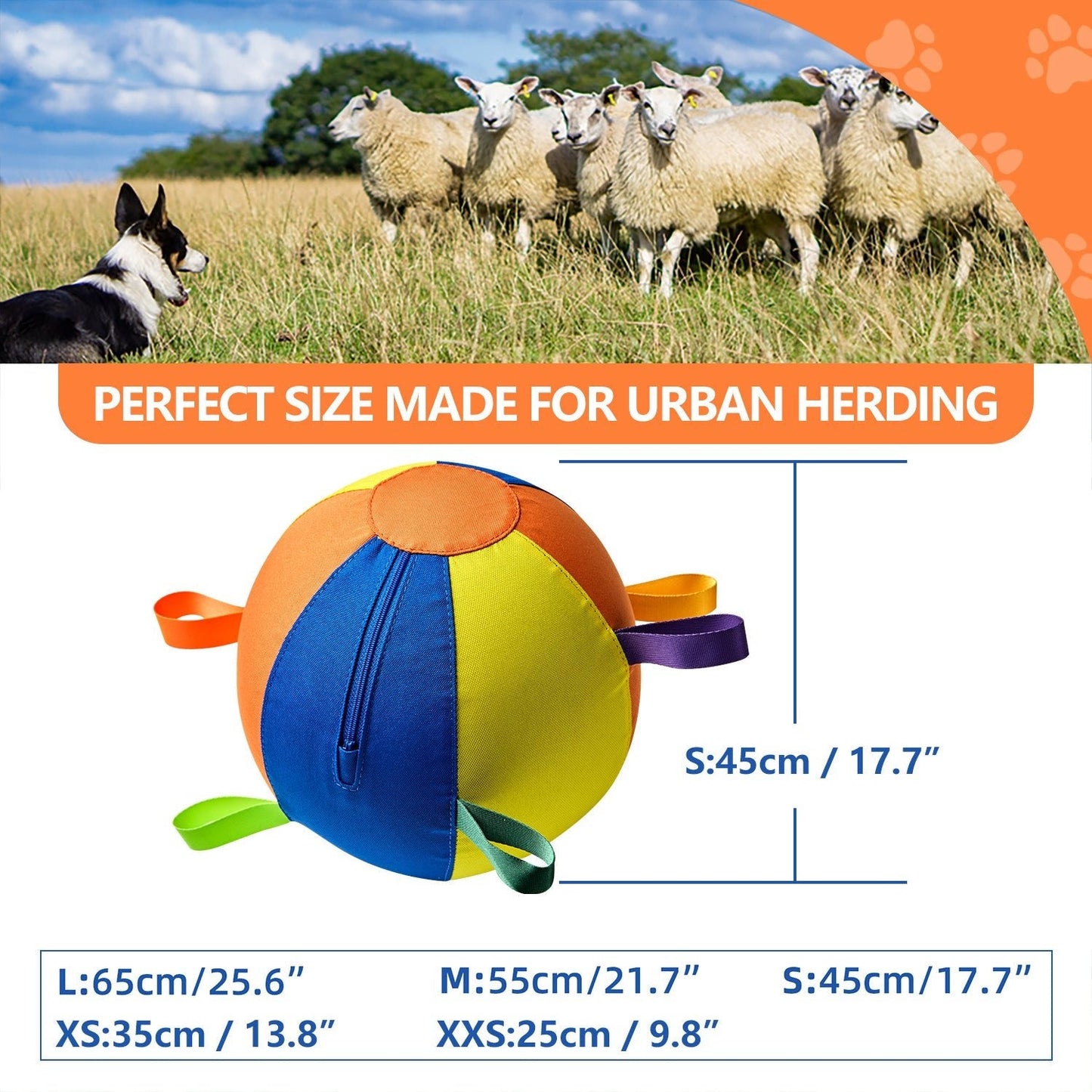 Calming Jumbo Ball for High-Energy Dogs